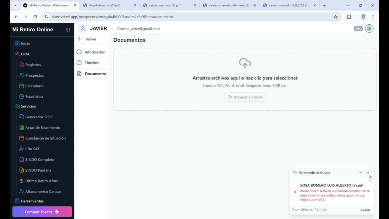 MODULO CRM PROSPECTOS, CALENDARIO Y MAS